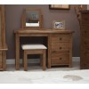 Rustic Solid Oak Furniture Dressing Table Mirror